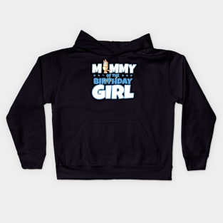 Mommy birthday girl Kids Hoodie